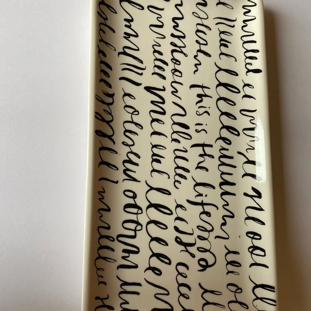 Kate spade deco dot tray